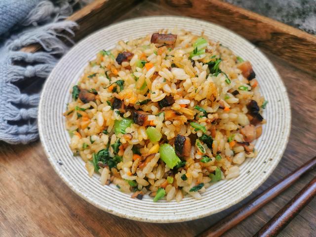 二月二龙抬头,学做温州芥菜饭,有荤有素有海鲜,儿