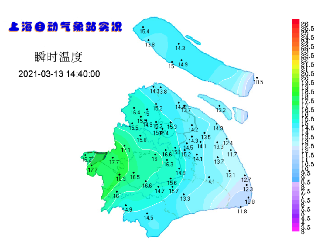 上海入春几无悬念：后天最高温升至21度，随后两天降10度