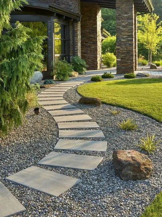 干货汀步杂乱与韵律的交融之美