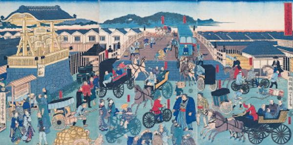 现场|"遇见"葛饰北斋,百幅江户浮世绘原作亮相北京|美术馆_新浪财经