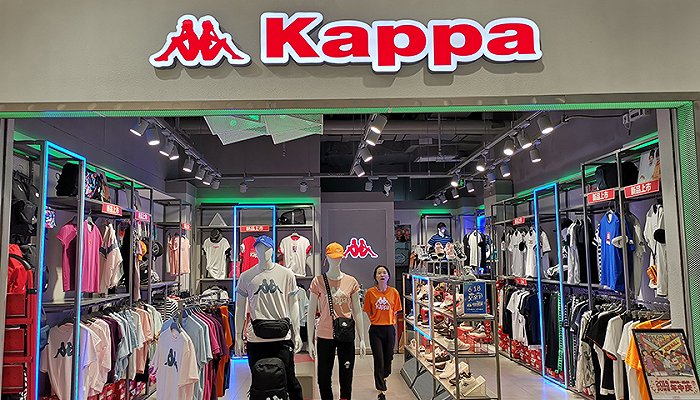 Kappa线下门店（图片来源：视觉中国）