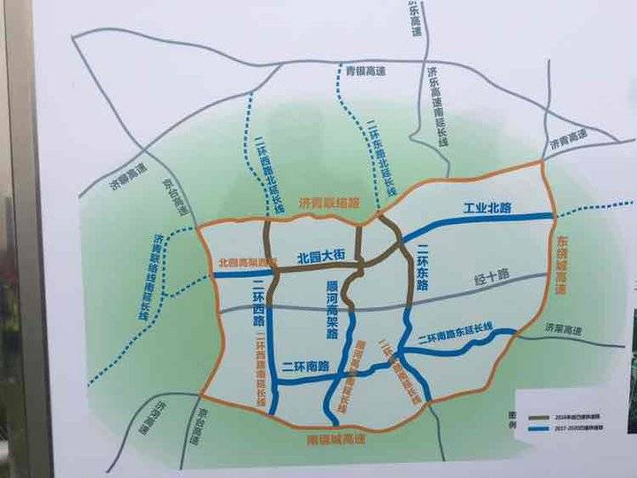济南滨黄大道规划图片