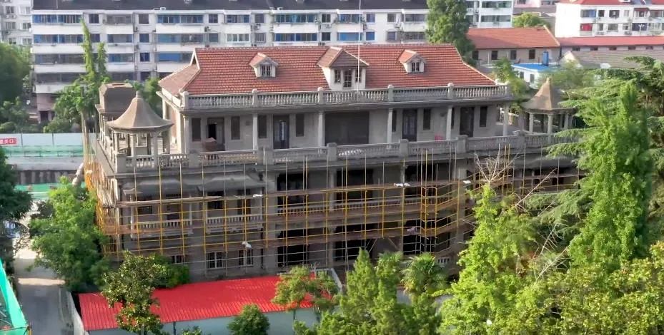 记忆建筑可阅读历经百年的沈家花园正在修缮预计下半年开放