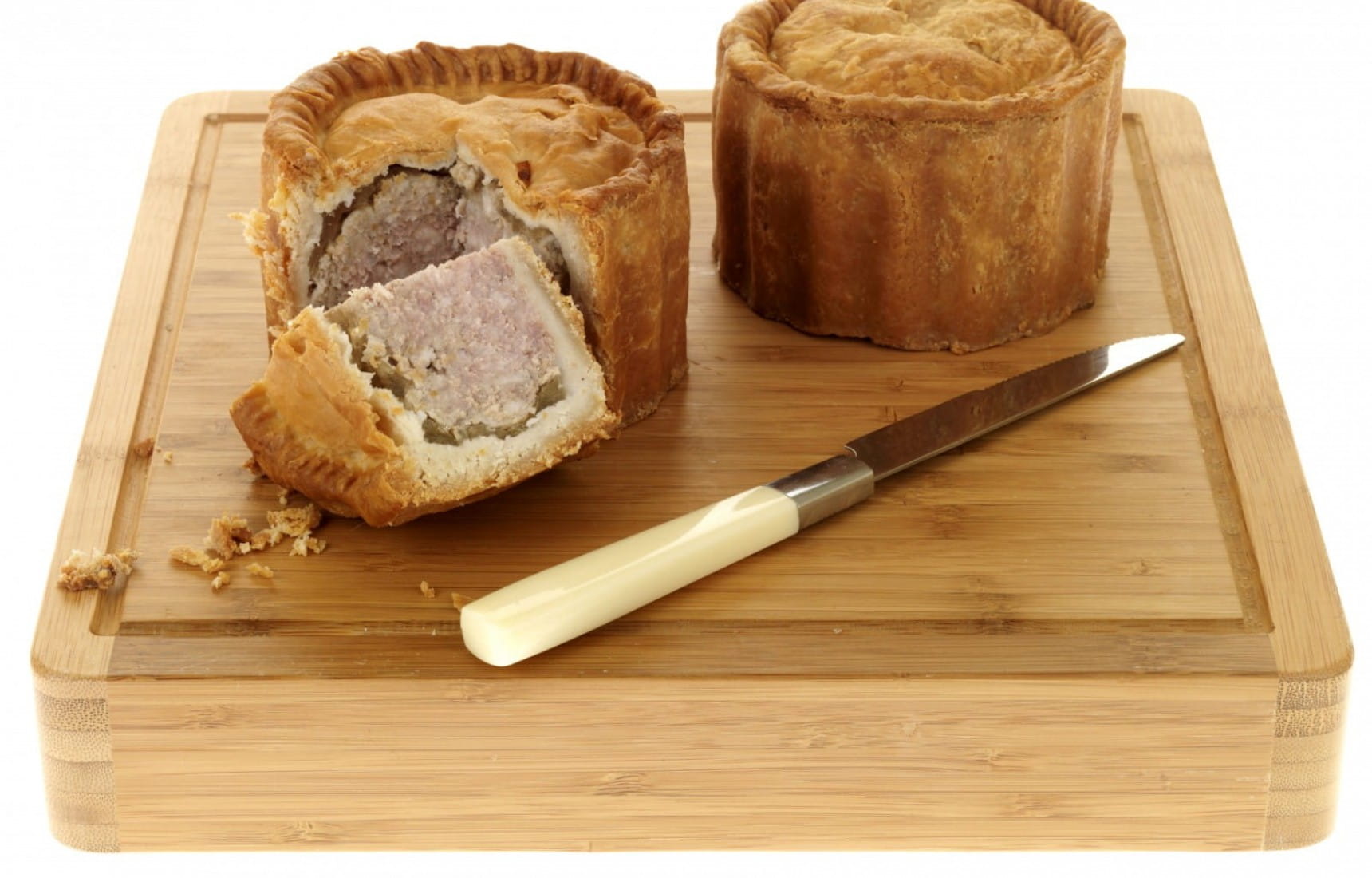 猪肉派,可以看到肉冻