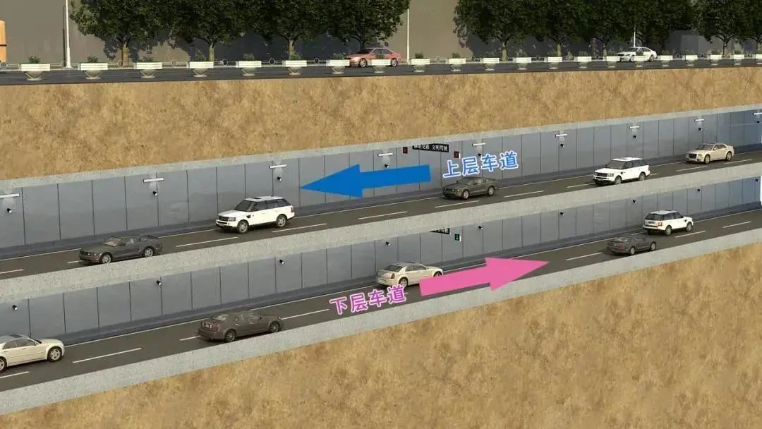 交通北横通道江苏路一级匝道主体结构贯通西段主线6月通车