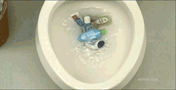 冲水马桶的工作原理不知道的点我