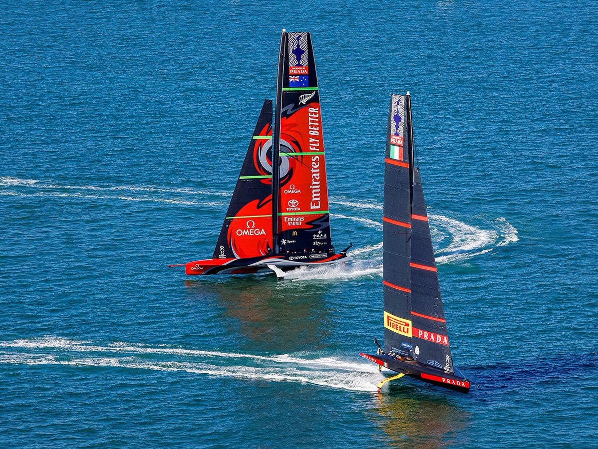 新西兰酋长队成功卫冕第36届美洲杯帆船赛队伍合作伙伴中体产业以此