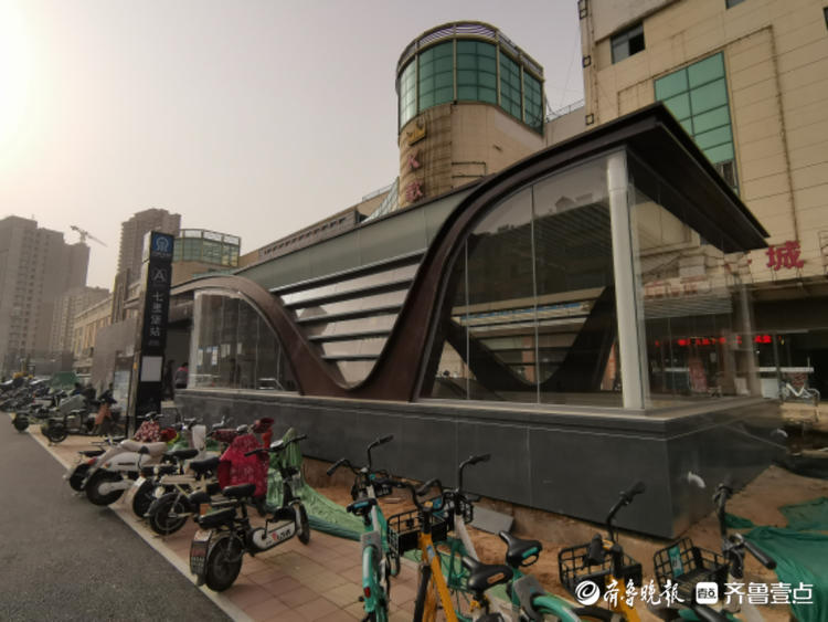提前探营济南地铁2号线七里堡站露真容