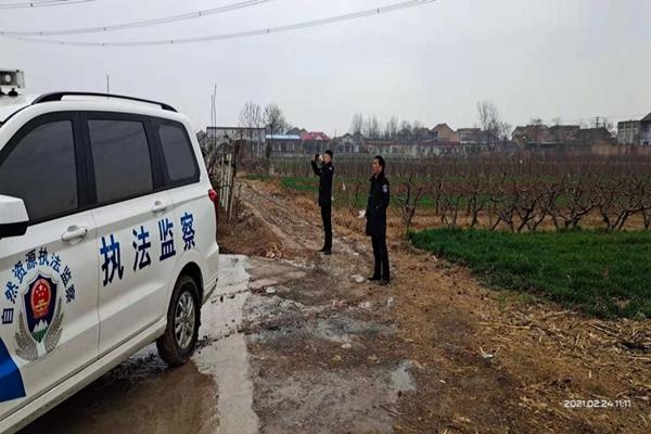 国土资源执法监察大队开展卫片执法外业核查工作