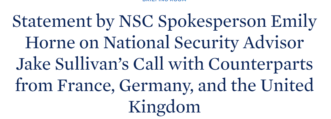 中美会谈前夕 美国安顾问先跟英法德官员通话