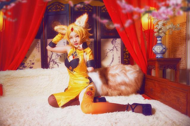 羁绊是什么妲己cosplay