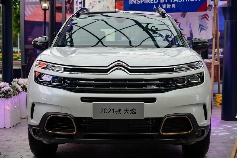 东风雪铁龙2021款天逸c5aircross上市售价区间15972297万元