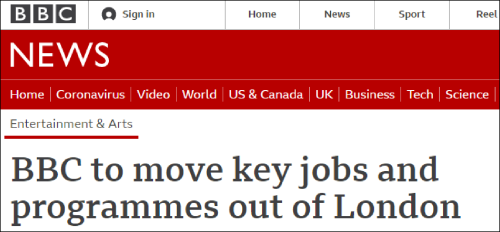 BBC宣布大规模人员改组计划，此前被指对英国报道存在偏见休闲区蓝鸢梦想 - Www.slyday.coM