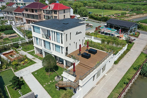 奥运冠军钟天使的家乡有了新亮点浦东新区首个信用村在惠南镇海沈村