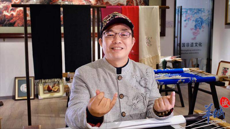 好嘢广州匠绣郎王新元解甲拈针拾旧梦尺布寸帛兴广绣