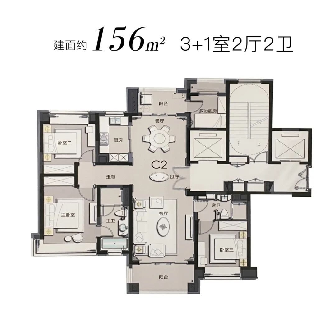 森兰星河湾2期户型图曝光建面约156239㎡34房即将入市