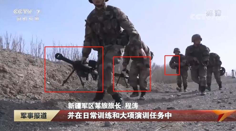 图片说明：狙击榴+反器材大狙+60迫击炮仅从轻武器就可知部队装备水平
