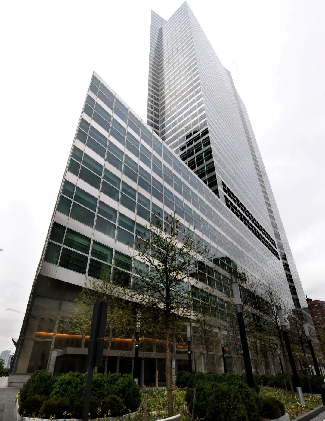 资料图片:位于纽约曼哈顿的高盛集团总部大楼.(新华社)