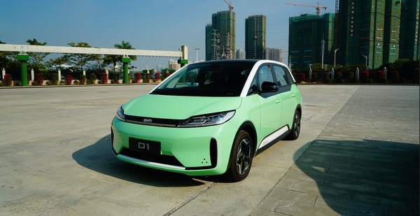 比亚迪d1正式上市 与滴滴联手打造补贴后售15.18万元-新浪汽车