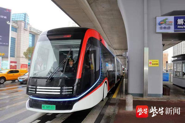 国内首条超级虚拟轨道交通线在盐城"热身"测试