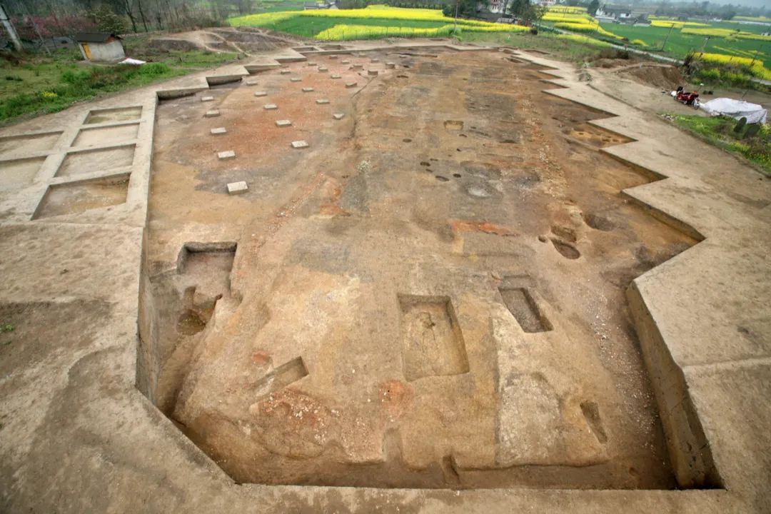 三星堆遗址全景