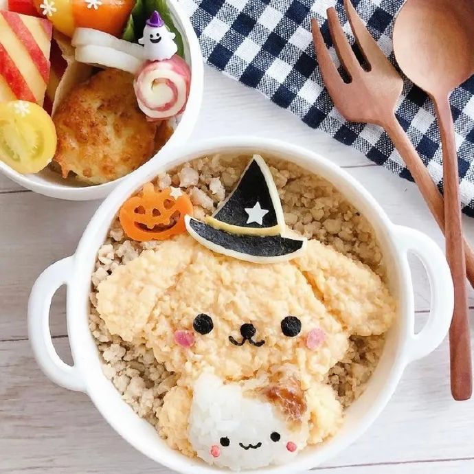 好看又好吃的级别了怎么会有这么可爱的饭饭