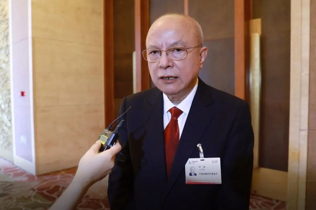 （卢迈接受中国财富网采访 郑作伟 摄）