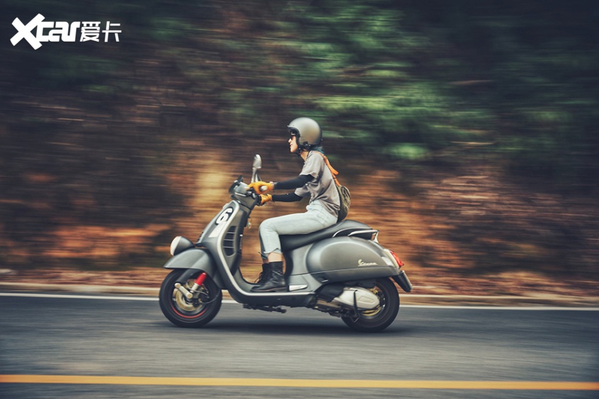 复古运动两相宜试驾vespaseigiorni