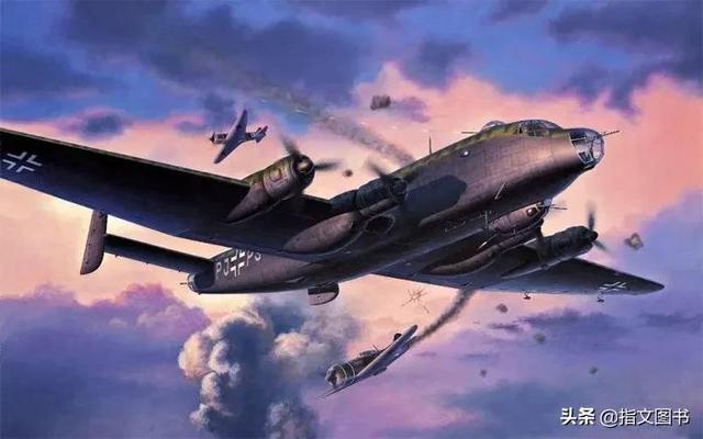 (上图)ju 290型四发重型轰炸机,1942年首飞,时速440公里,航程6150公里