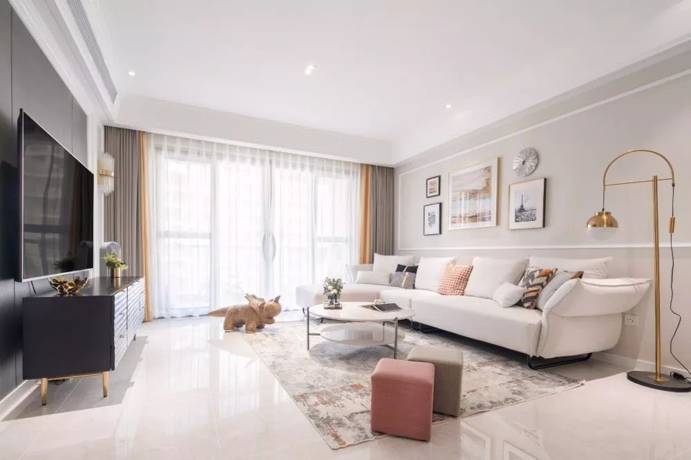 31款无主灯客厅设计,简约大气显层高,值得收藏!