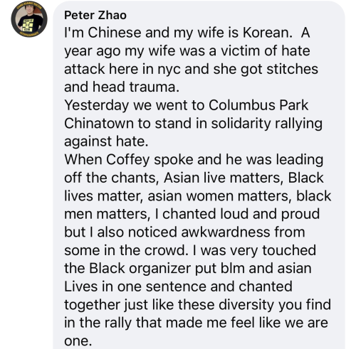 美国“反仇视亚裔”集会上,出现了众多黑人身影休闲区蓝鸢梦想 - Www.slyday.coM 美国“反仇视亚裔”集会上,出现了众多黑人身影休闲区蓝鸢梦想 - Www.slyday.coM