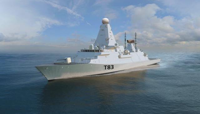 英国皇家海军未来的83型驱逐舰想象图