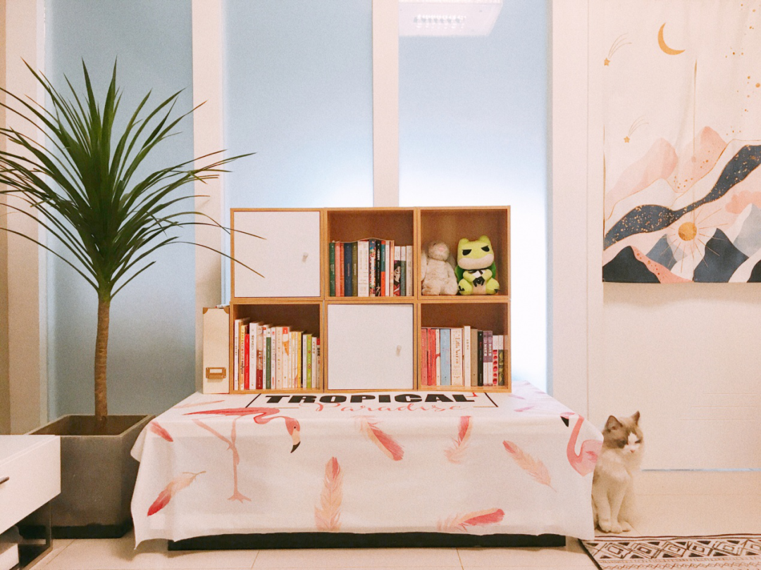 优秀改造分享丨3000元爆改出租屋，独居女生的温馨小窝休闲区蓝鸢梦想 - Www.slyday.coM