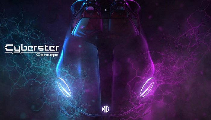采用“赛博朋克”设计风格，上汽名爵将在月底发布Cyberster概念车