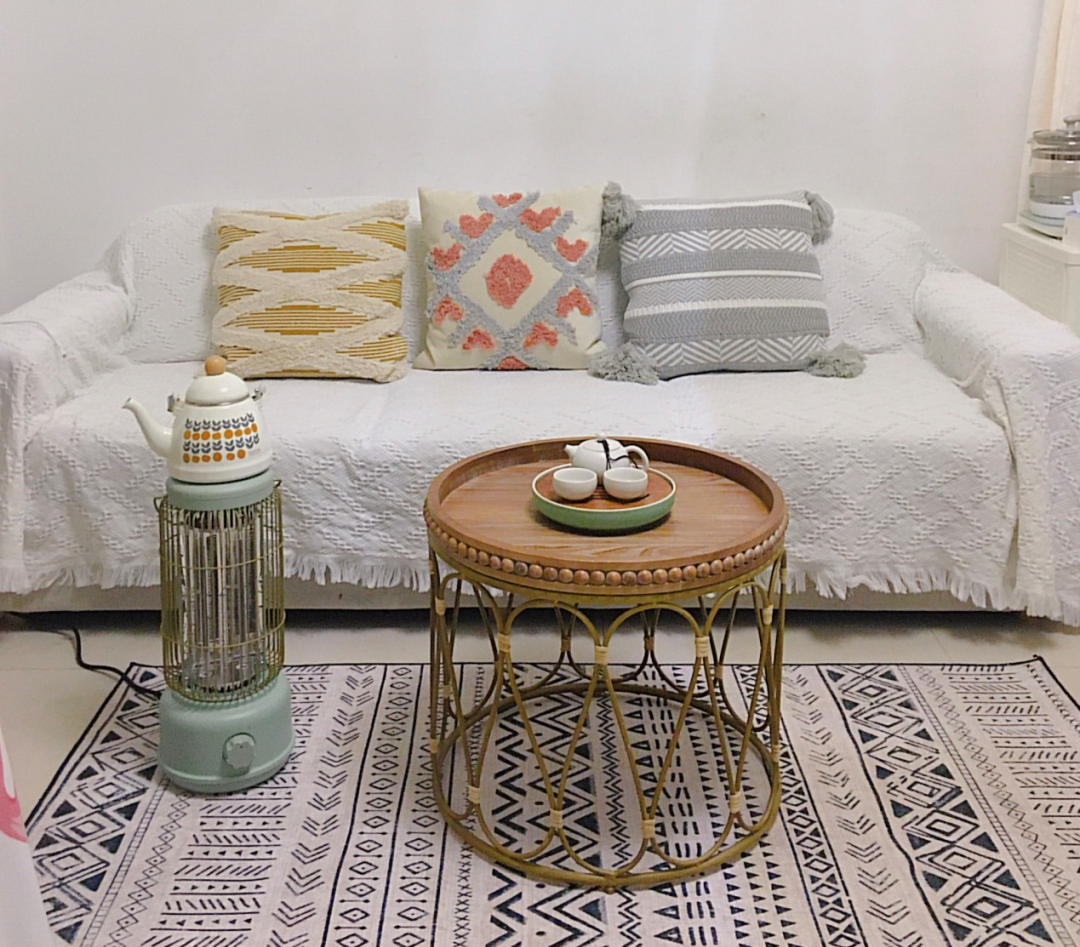 优秀改造分享丨3000元爆改出租屋，独居女生的温馨小窝休闲区蓝鸢梦想 - Www.slyday.coM