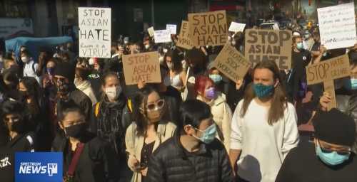 美国“反仇视亚裔”集会上，出现了众多黑人身影休闲区蓝鸢梦想 - Www.slyday.coM