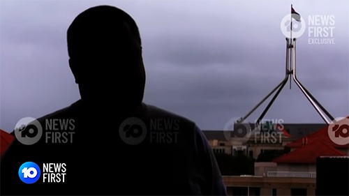 匿名曝光者“汤姆”接受澳媒采访，视频截图