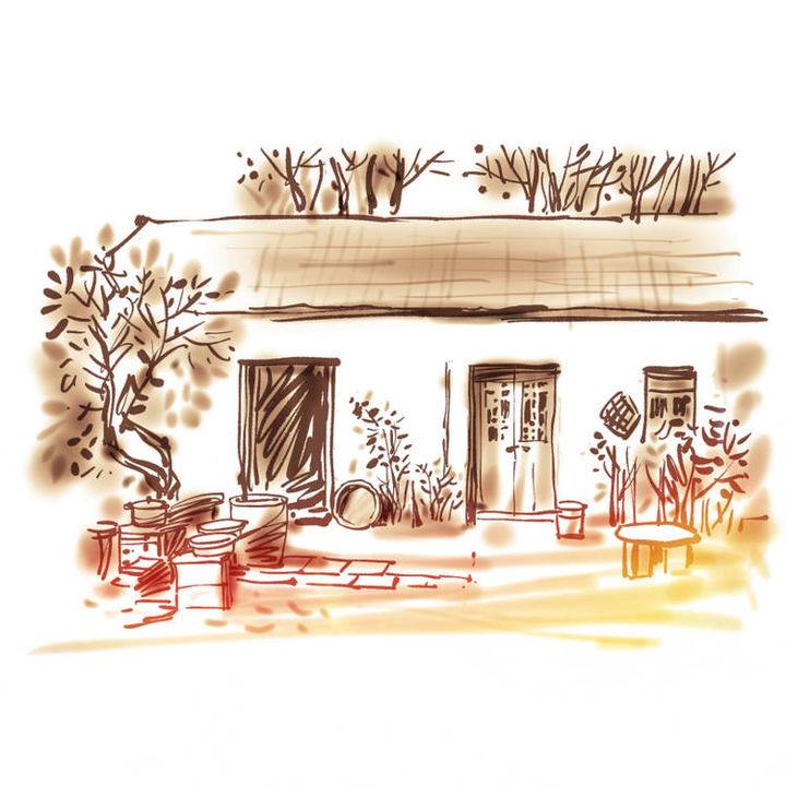 宋家沟111号,低矮的小瓦房,简陋古朴的小院,寄托了赵德发早年的人生