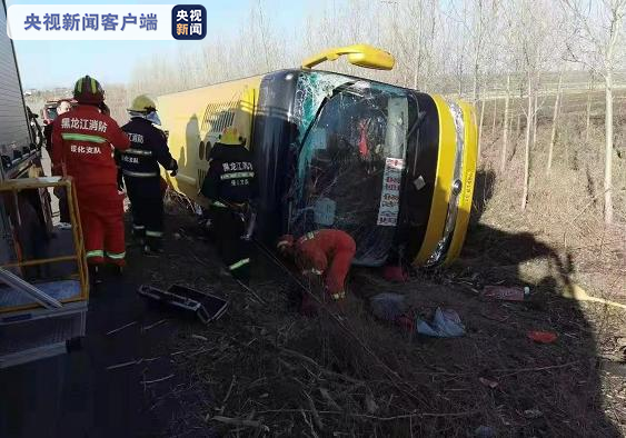 黑龙江海伦致7死客车侧翻事故调查结果：超速行驶、操作不当