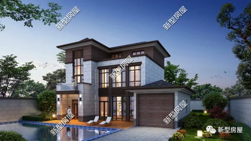 2021年回农村建房推荐8套新中式别墅总有一套适合你