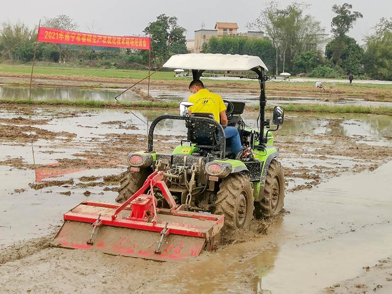 今年春耕,广西水稻播种增加不少"科技范"