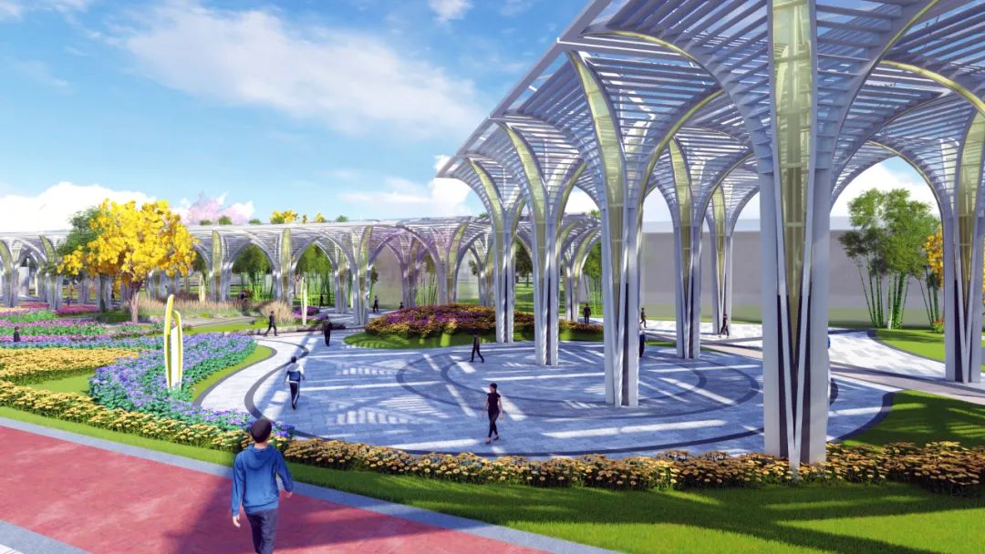 提升城市品质!长安七彩斑斓门户节点今年上线