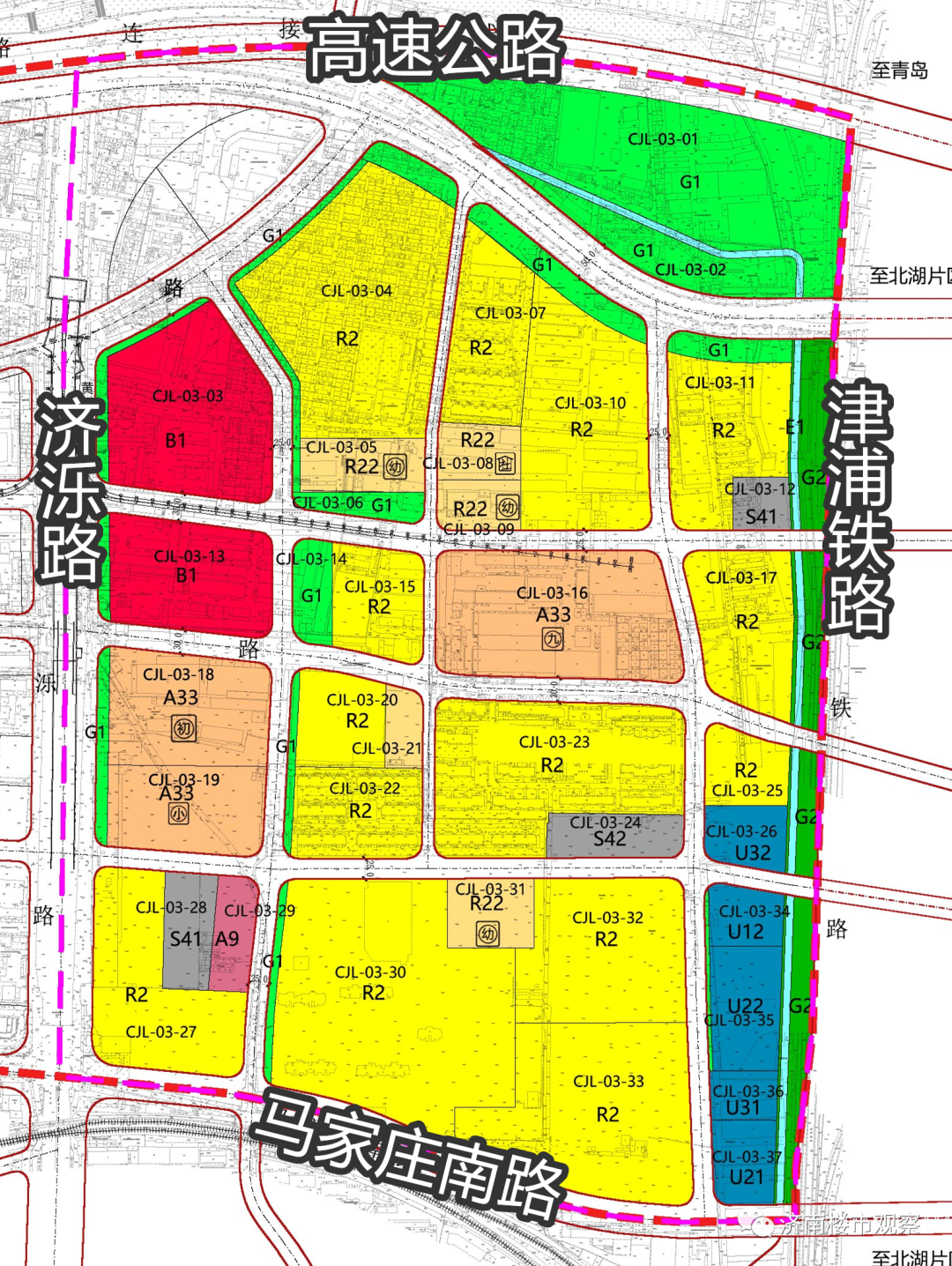 老城北部怎么开发济南泺口或将建300米超高