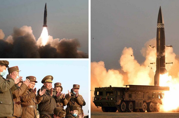 现场曝光！朝鲜进行新型战术导弹试射休闲区蓝鸢梦想 - Www.slyday.coM