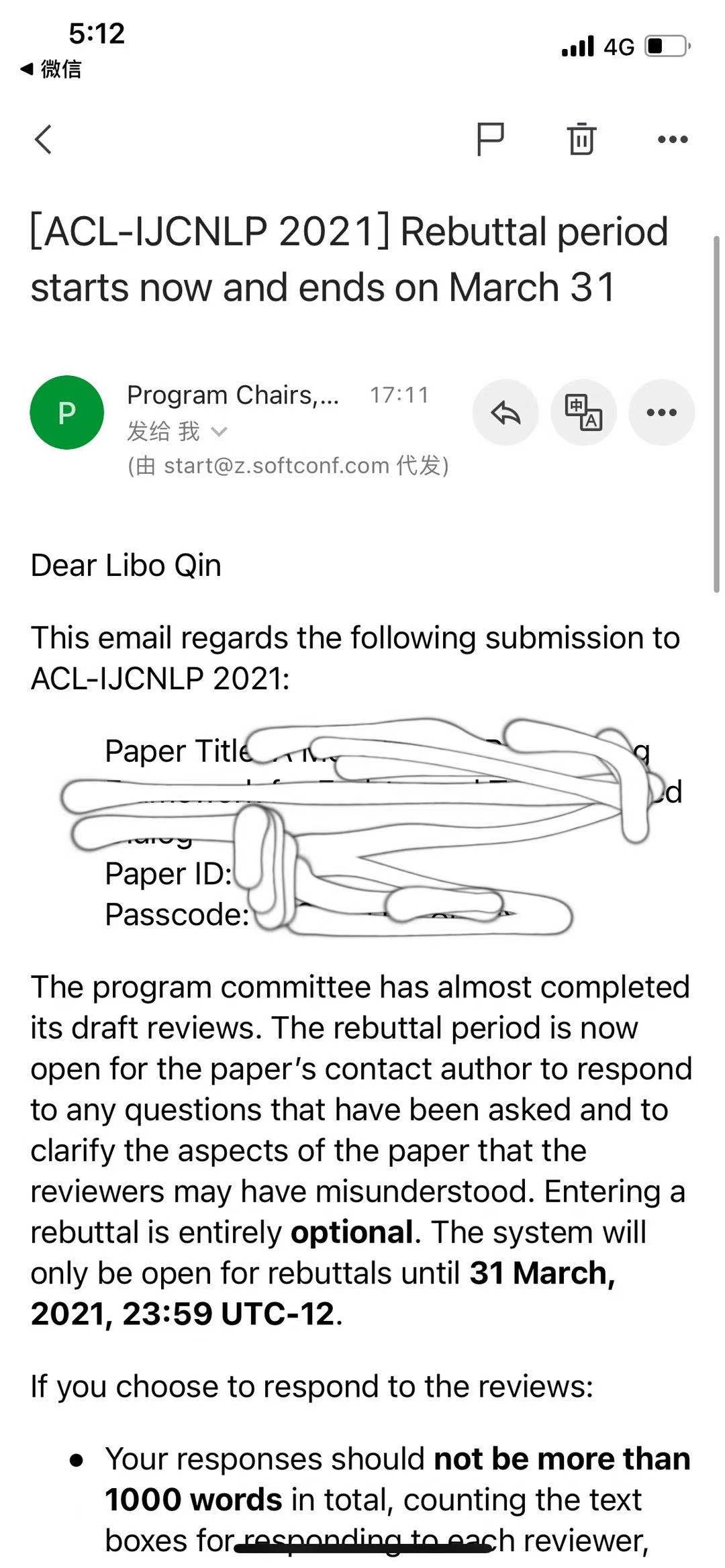 ACL紧急通知！ Rebuttal现已开始，系统又崩了，官方只好无奈发推特......__财经头条
