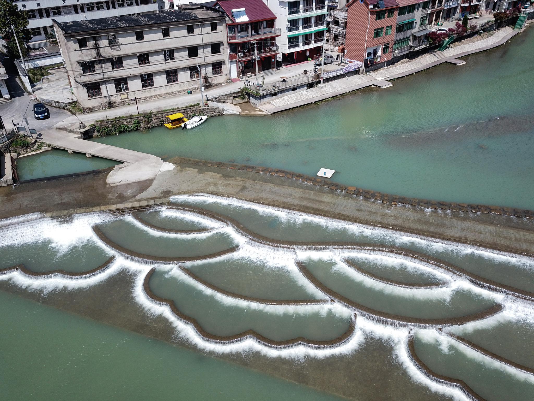 龙鳞舞动水坝沸腾壶源江富阳段要实现全域红