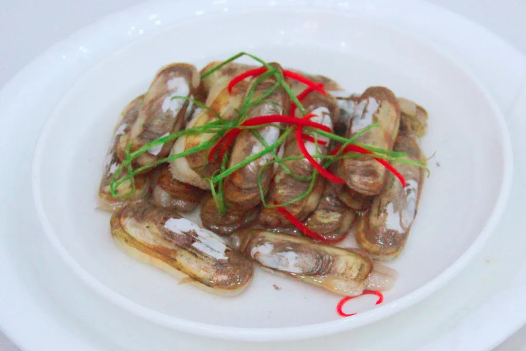 春日尝青三门蛏子鲜甜上桌无鲜勿落饭