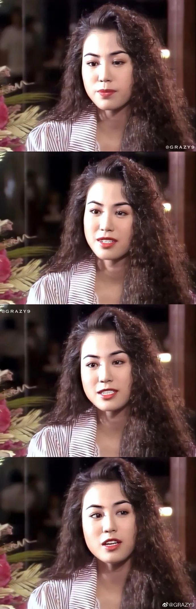 风华绝代陈雅伦果然美女都拥有优越的头发