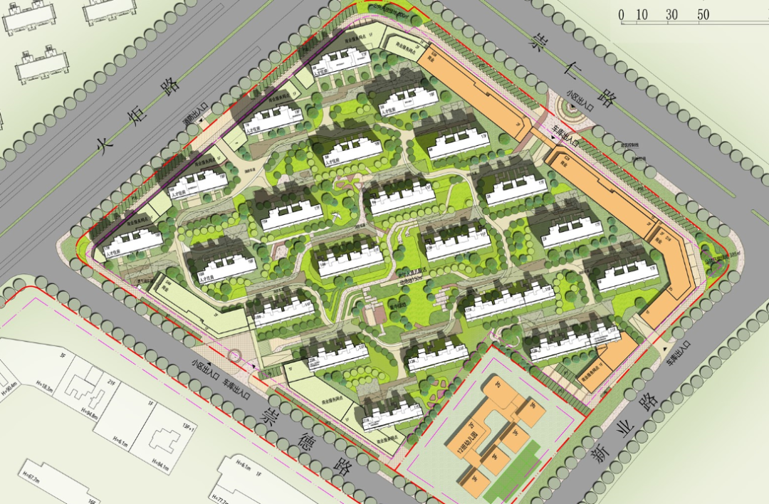 青岛高新区卓越和悦项目规划方案出炉 拟建设21栋小高层住宅__财经头条