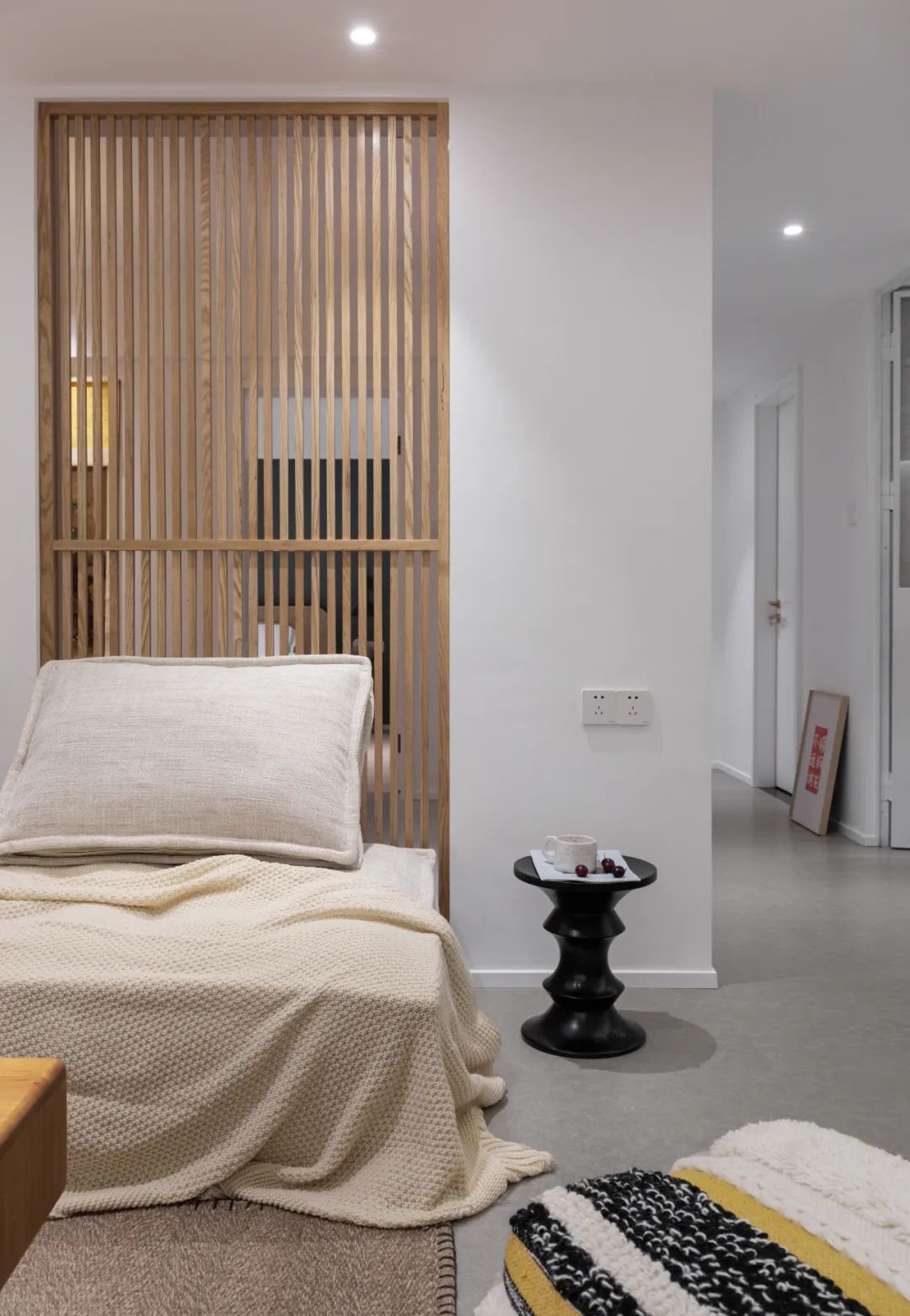 100㎡新房装修改造只留两房,只因有个宽敞茶室,简单又耐看